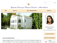 Tablet Screenshot of ahmedabad.ysskendra.org